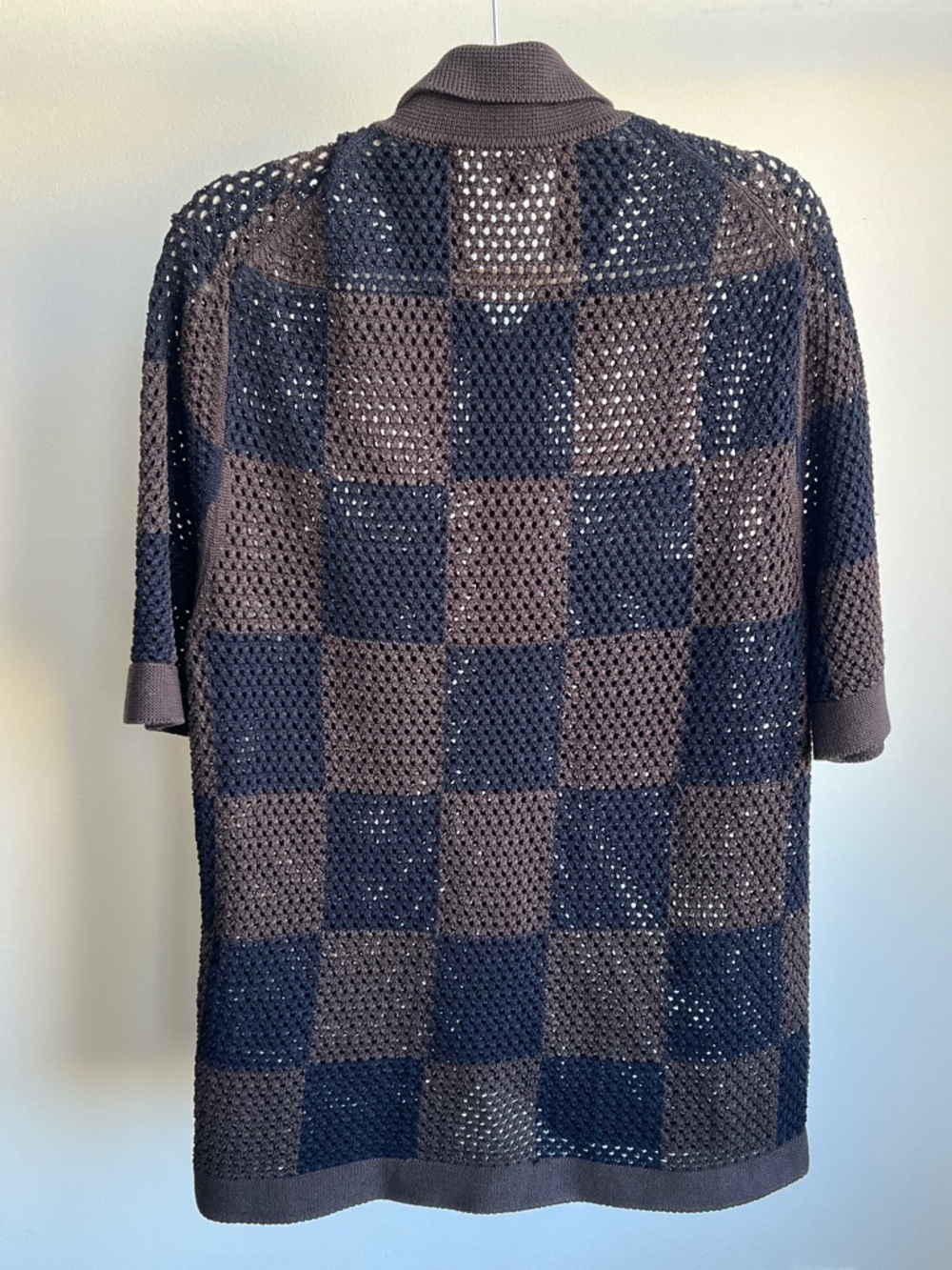 Reiss Crochet Button Polo - Picture 8 of 11